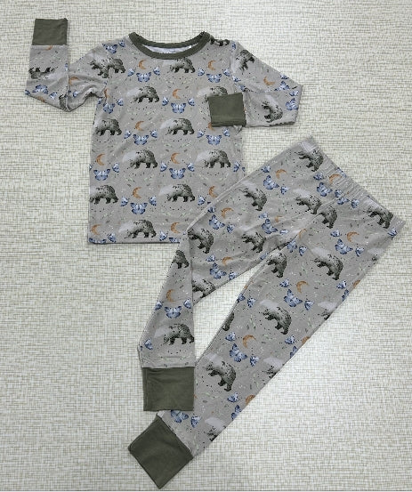 PRE-SALE SHIP SEPT 30 | Beary Magical | 2-Piece Long-Sleeve PJ Set