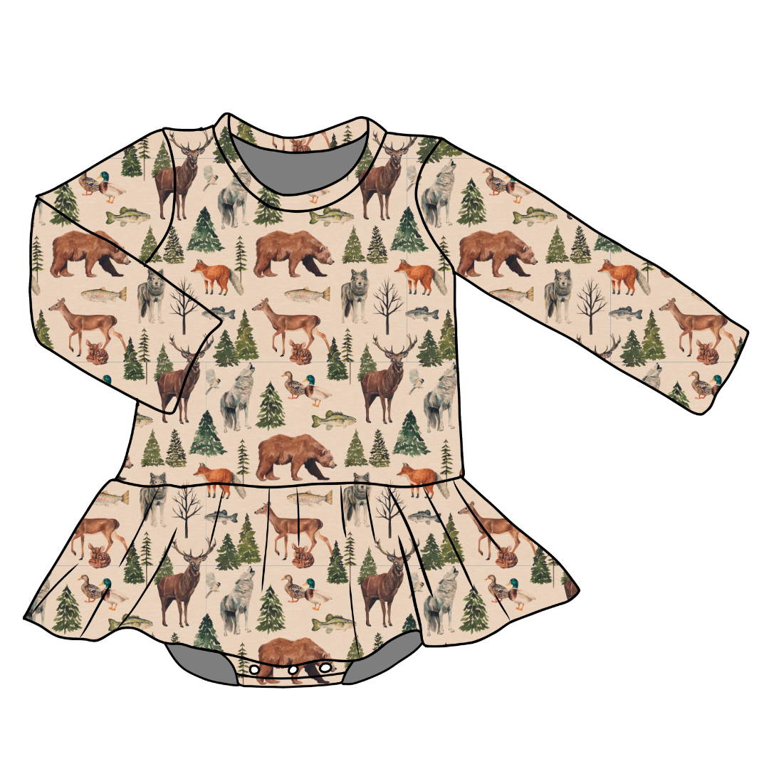 Tundra Friends | LS Lena Dress