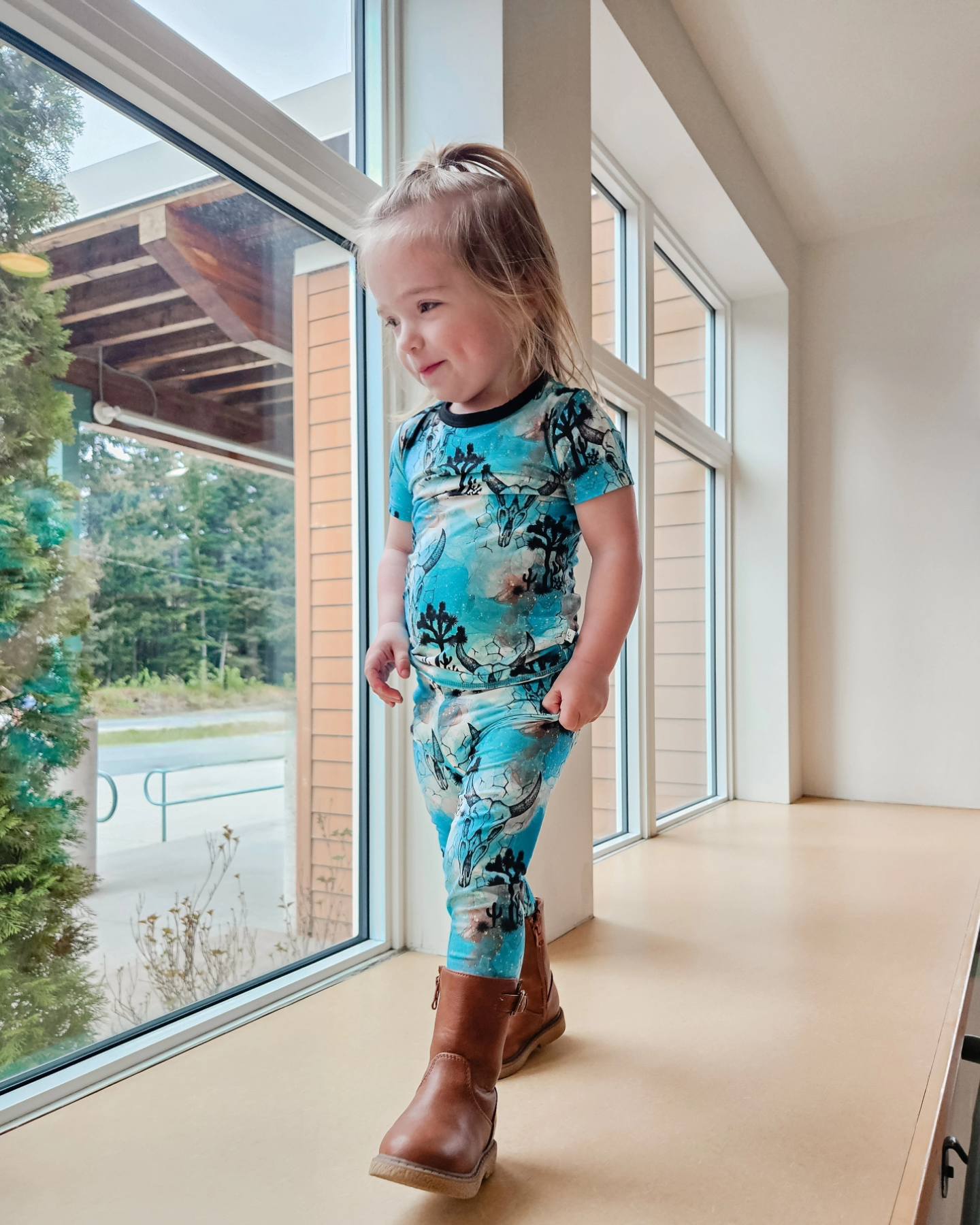 Wild West | 2-Piece PJ Short-Sleeve | FINAL SALE