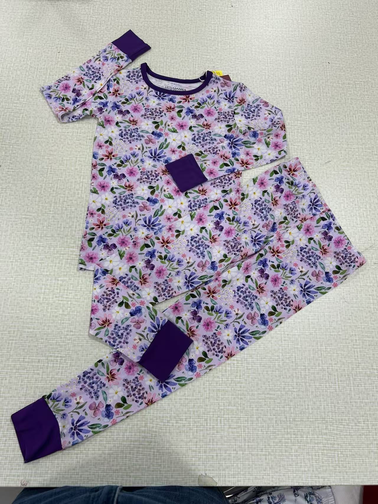 Whimsical Wildflowers | 2-Piece Long-Sleeve PJ Set