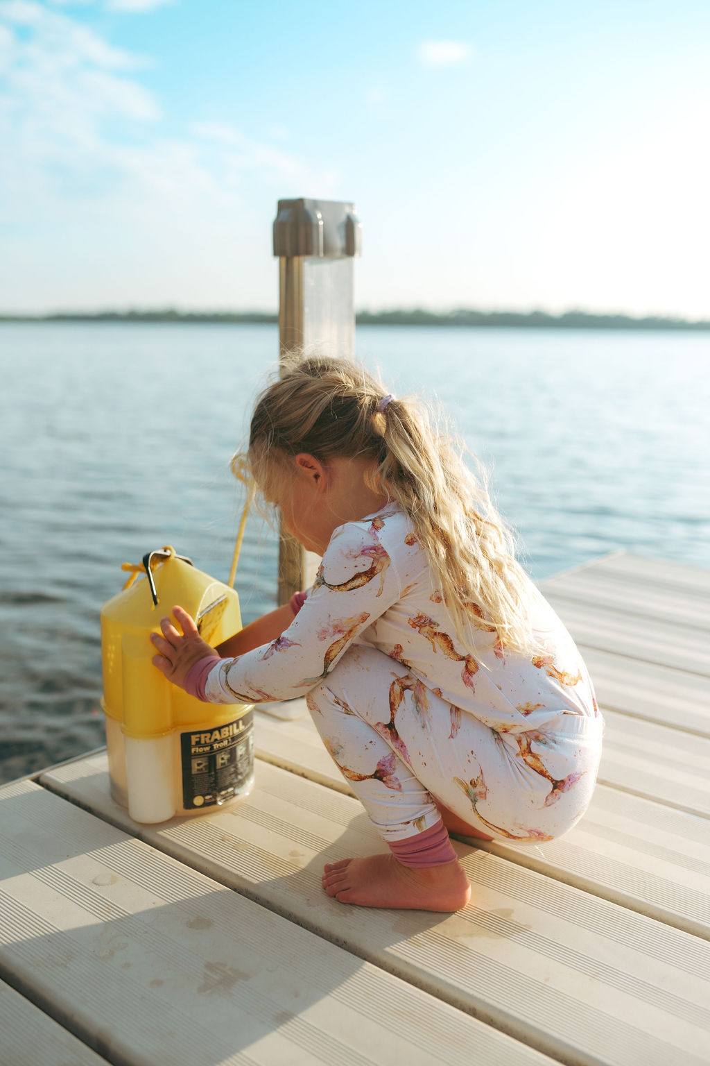 Watercolor Mermaids | 2-Piece Long-Sleeve PJ Set