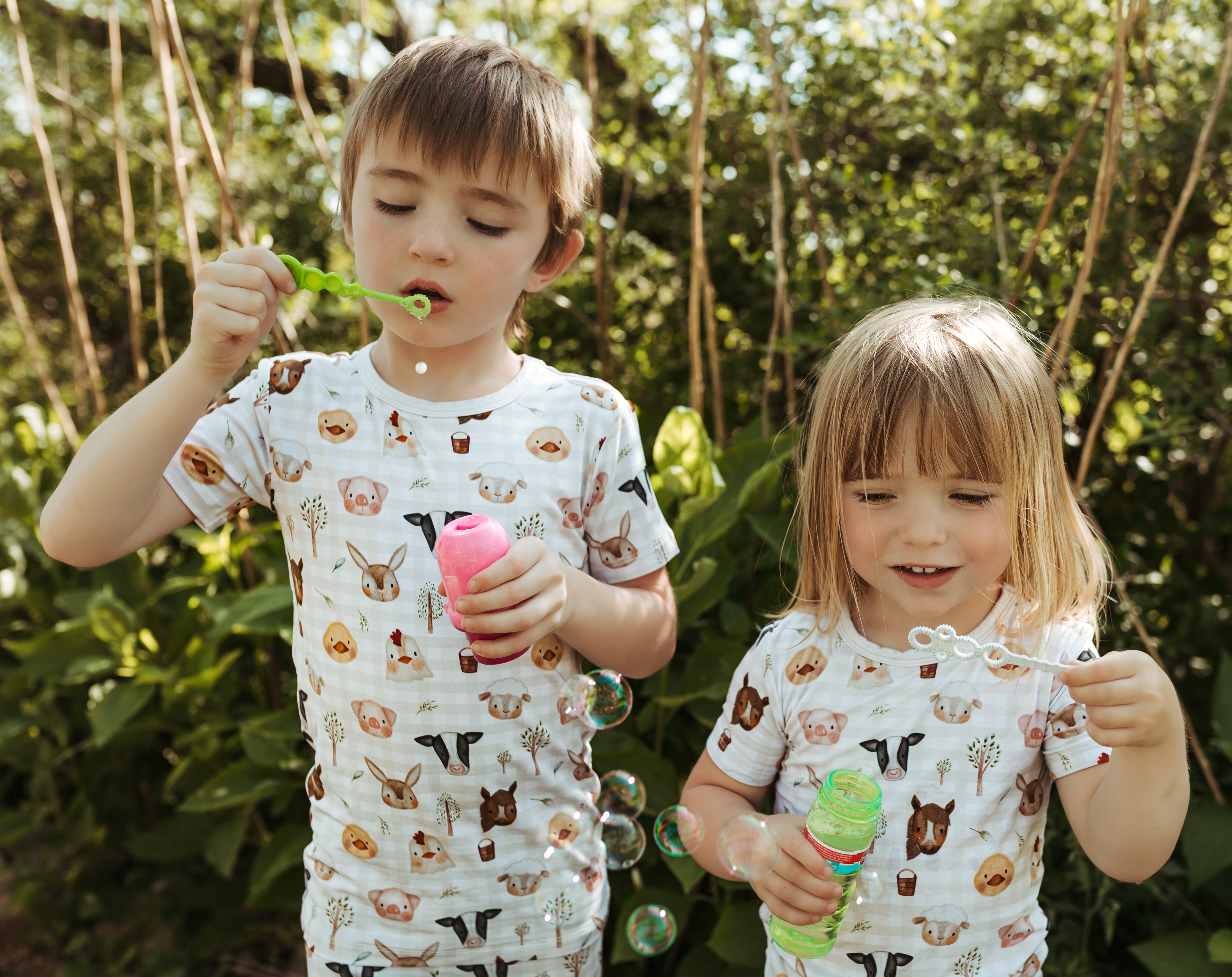 Farm Friends | 2-Piece Short-Sleeve PJ Set