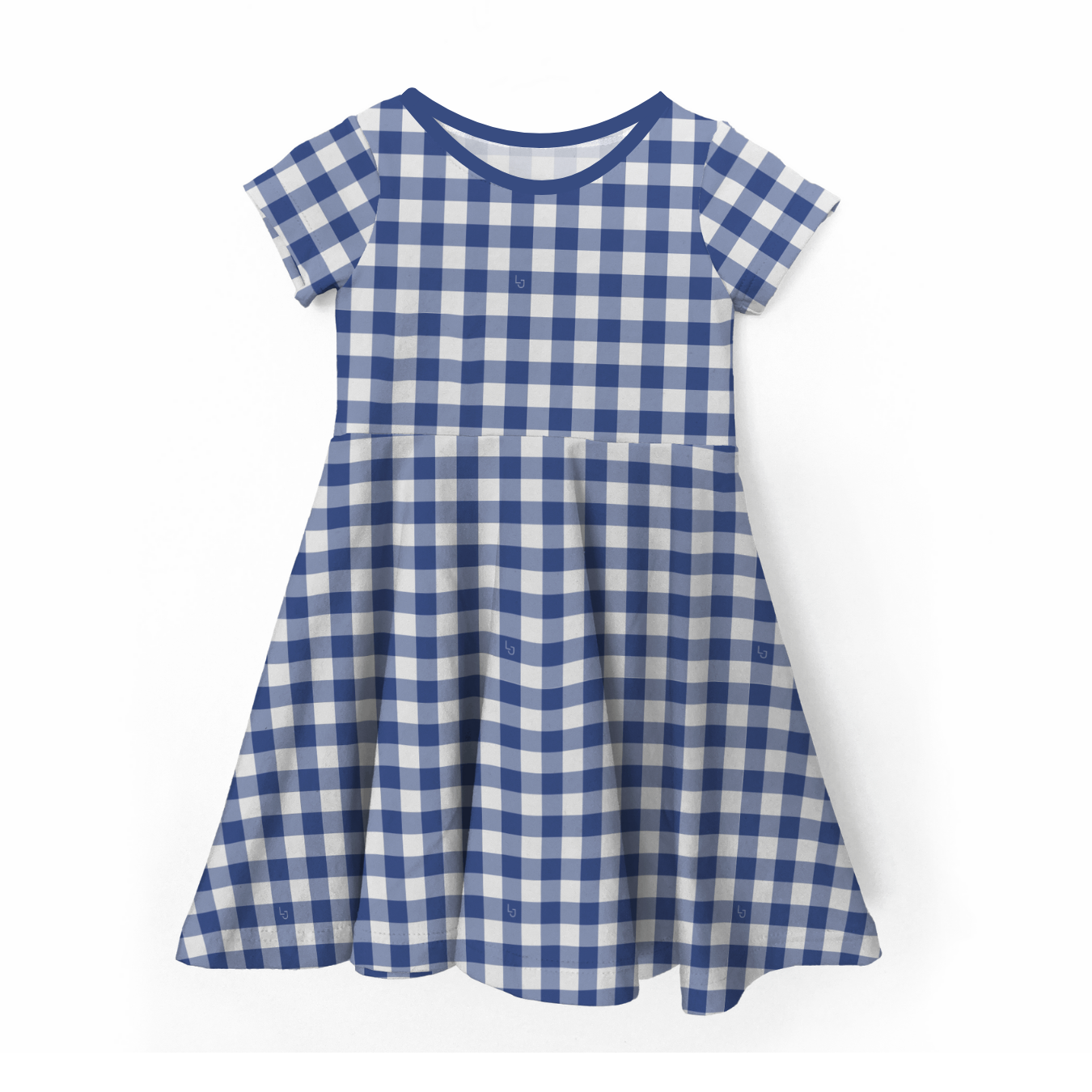 American Gingham | T-Shirt Twirl Dress