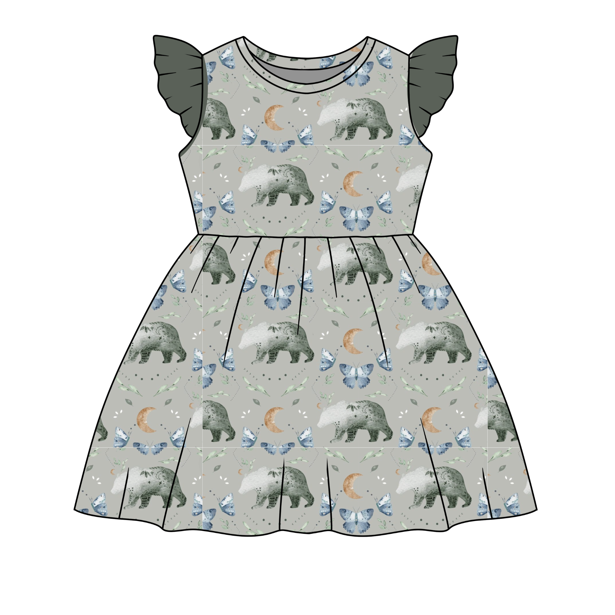 PRE-SALE SHIPS SEPT 30 | Beary Magical | Isla Dress