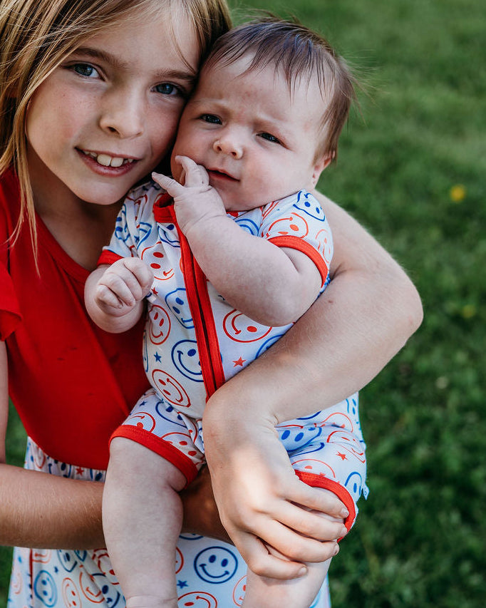Red, White, Blue & Happy | Shortie