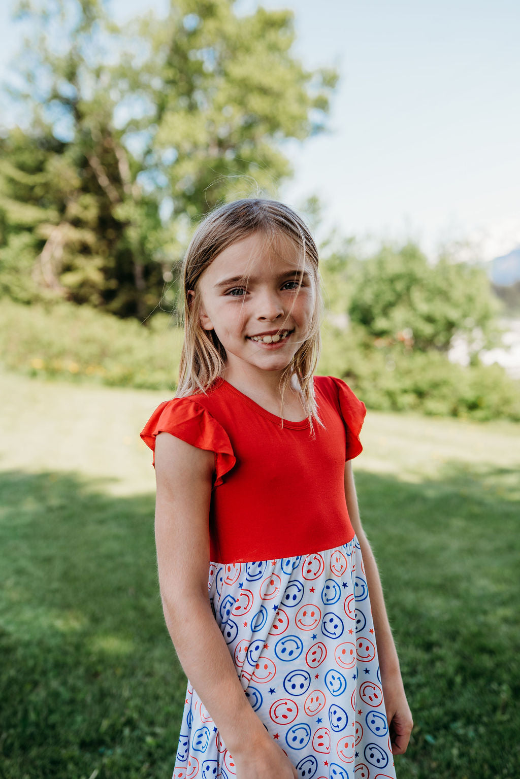 Red, White, Blue & Happy | Isla Dress