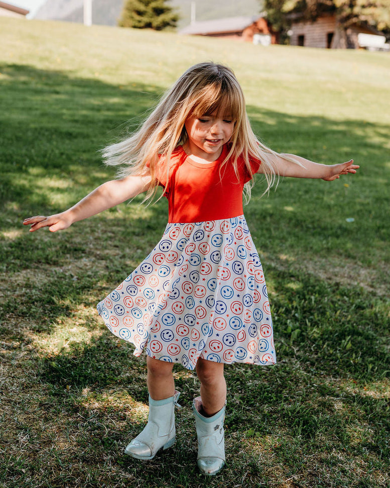 Red, White, Blue & Happy | Isla Dress