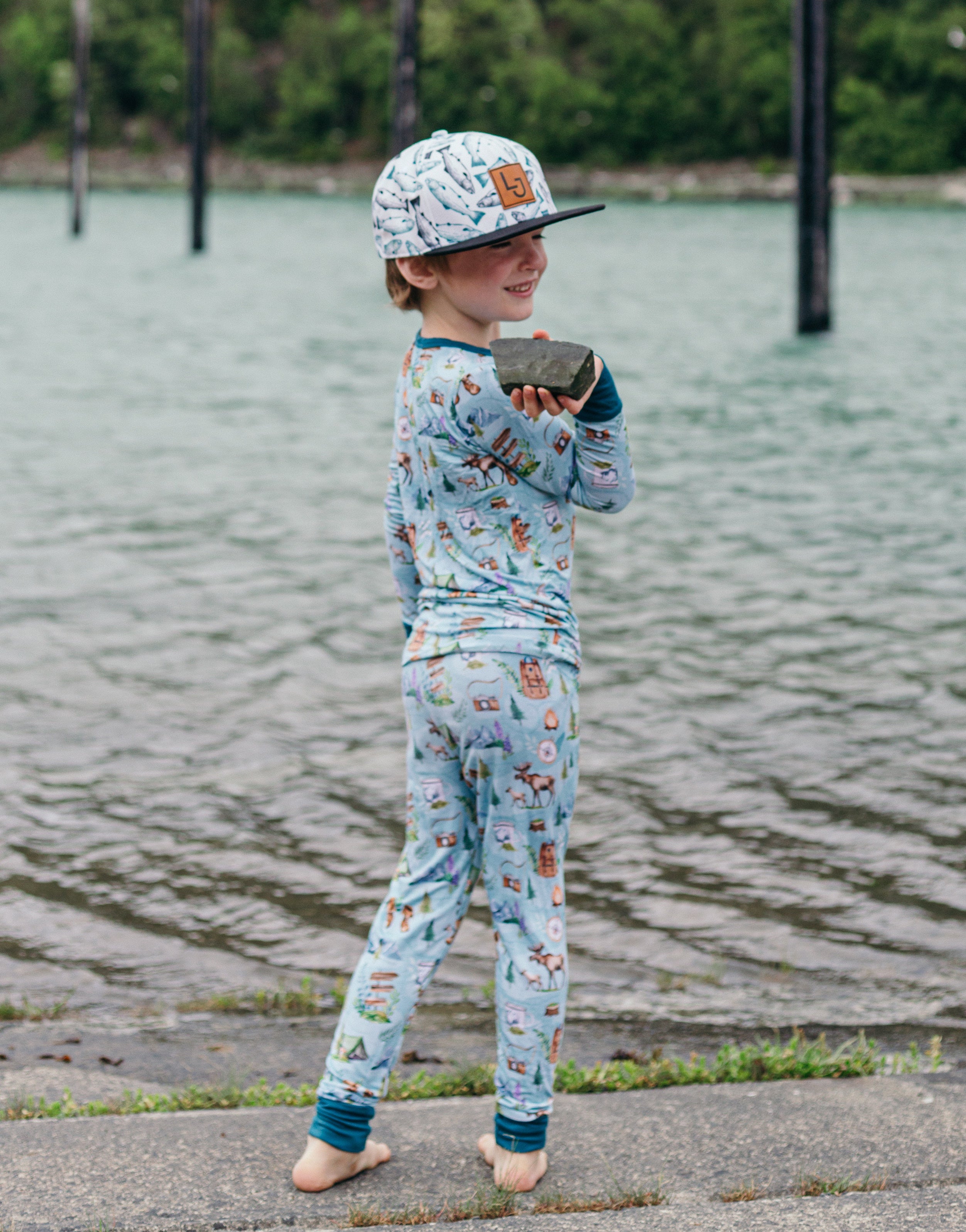 Wild Alaskan Salmon | Flat Bill Hat