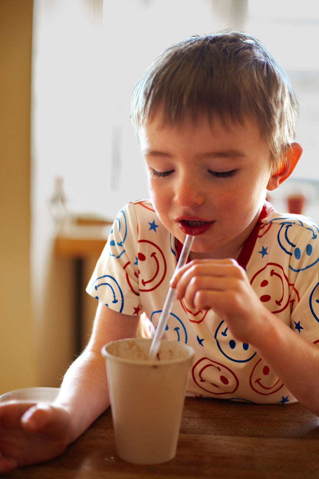 Red, White, Blue & HAPPY | 2-Piece PJ Short-Sleeve (2024) | FINAL SALE