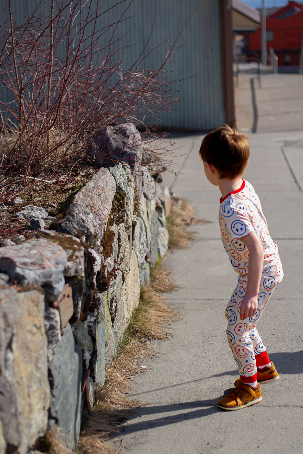 Red, White, Blue & HAPPY | 2-Piece PJ Short-Sleeve (2024) | FINAL SALE