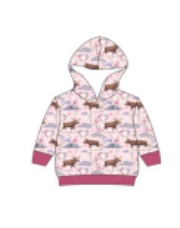 It Moose Be Love | NEW STYLE | Lightweight Toddler Hoodie
