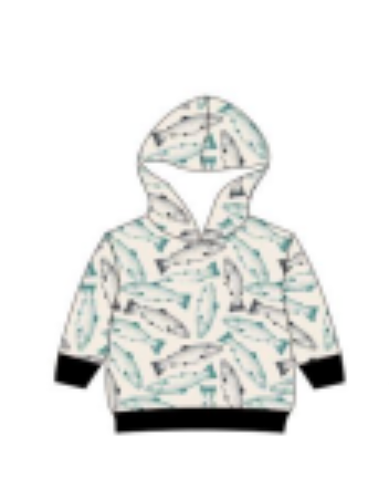 Wild Alaskan Salmon | NEW STYLE | Lightweight Toddler Hoodie