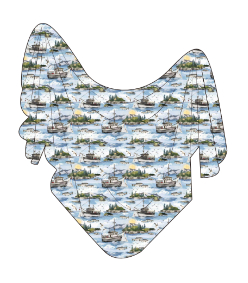 Commercial Fishing Boats | Single-Layer Blanket