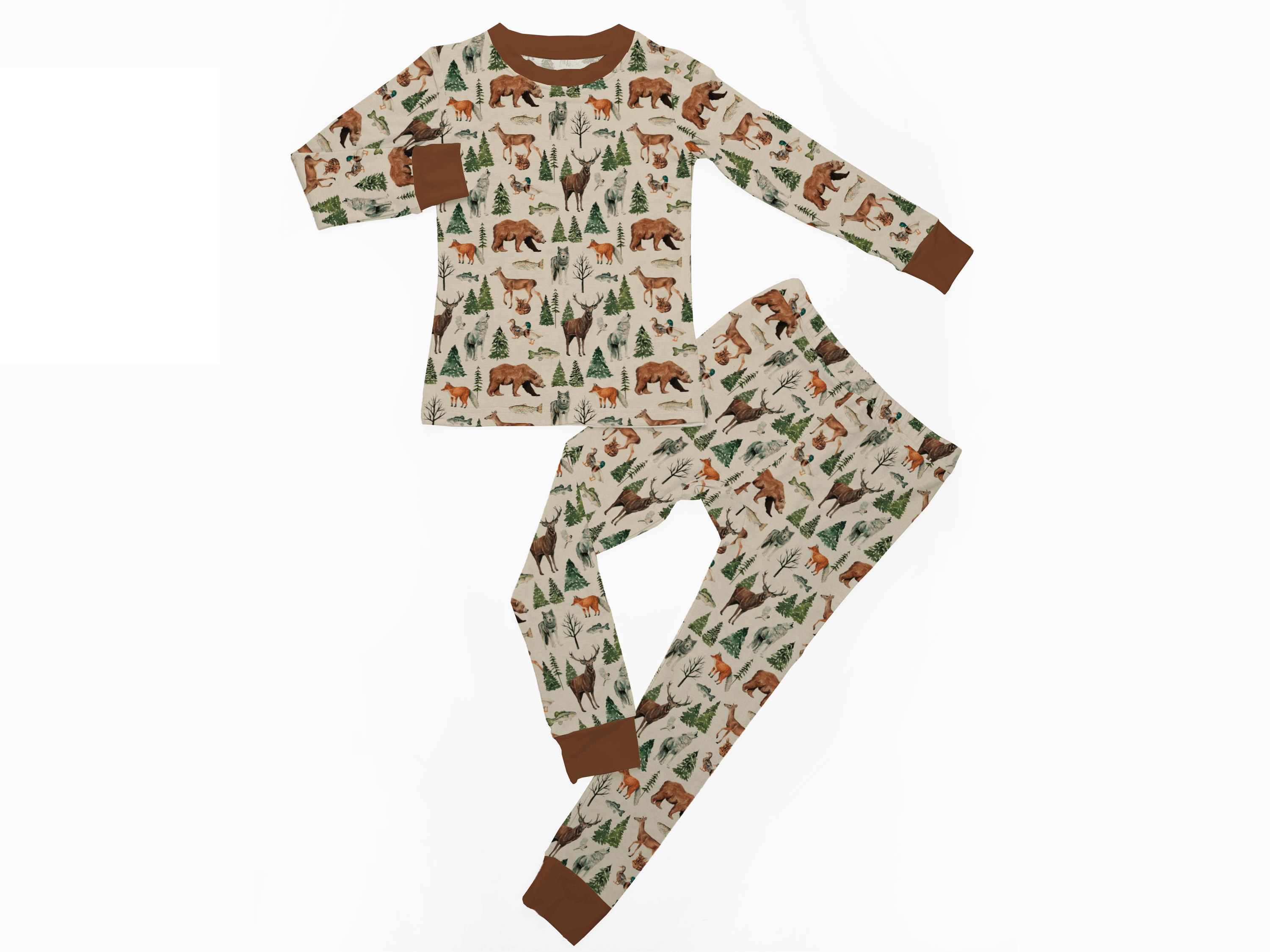 Tundra Friends | 2-Piece Long-Sleeve PJ Set
