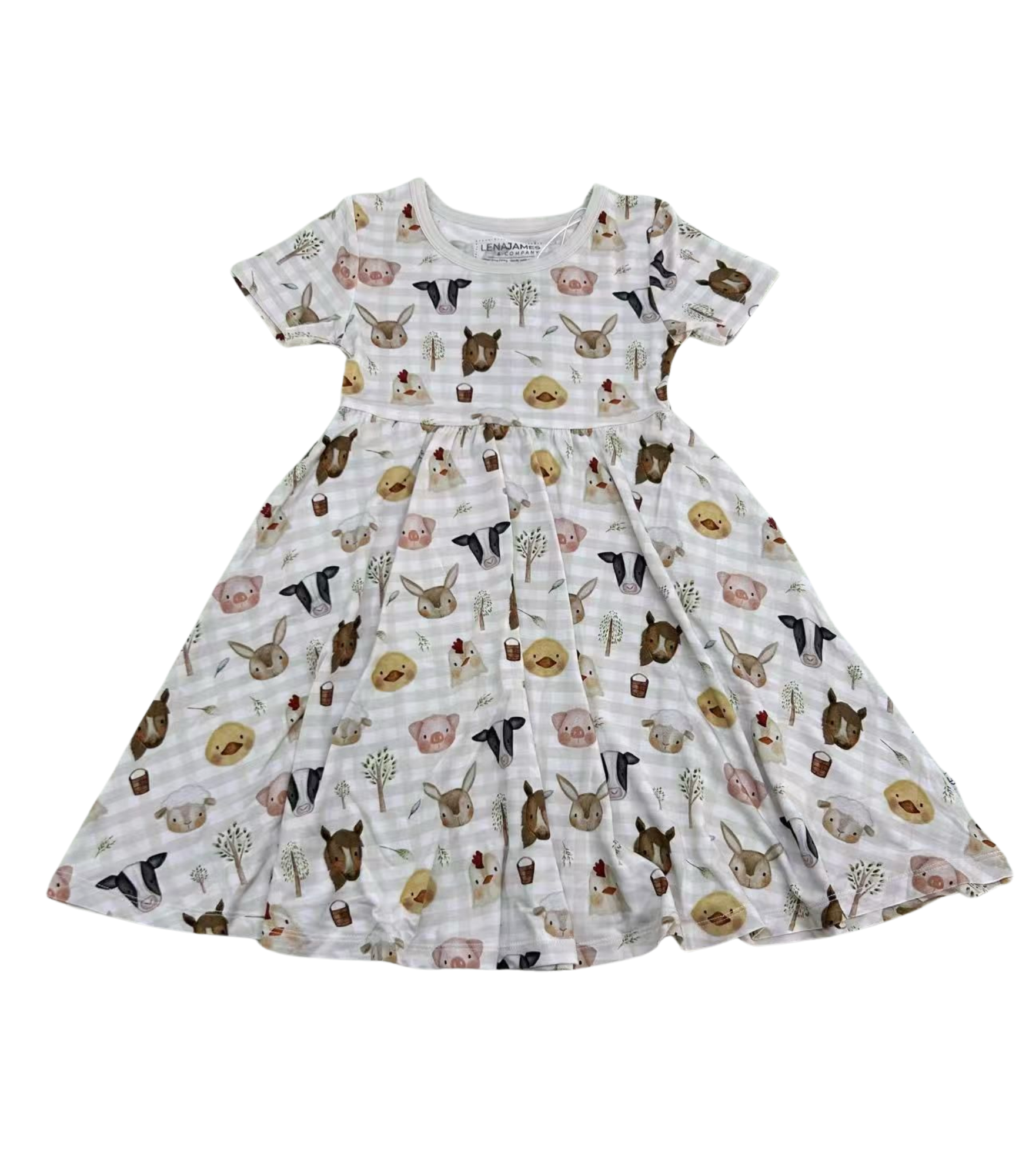 Farm Friends | T-Shirt Twirl Dress