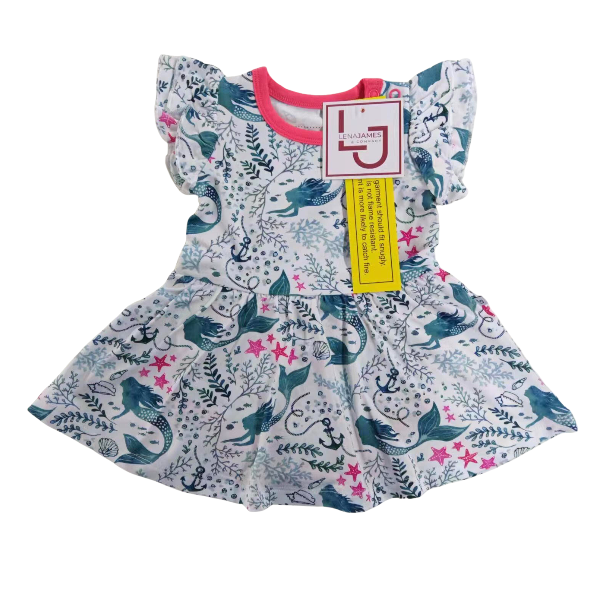 Under the Sea | Lena Bodysuit Dress | FINAL SALE