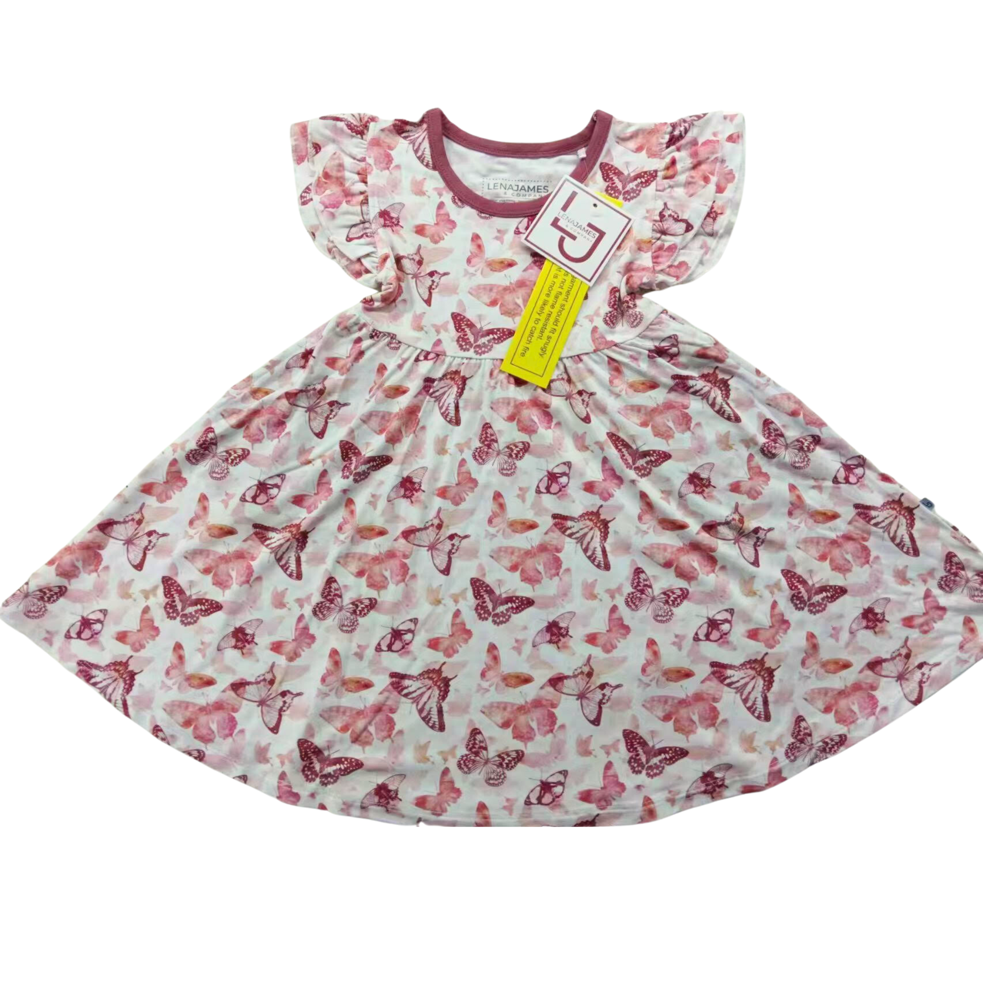 Mauve Mariposa | Isla Dress