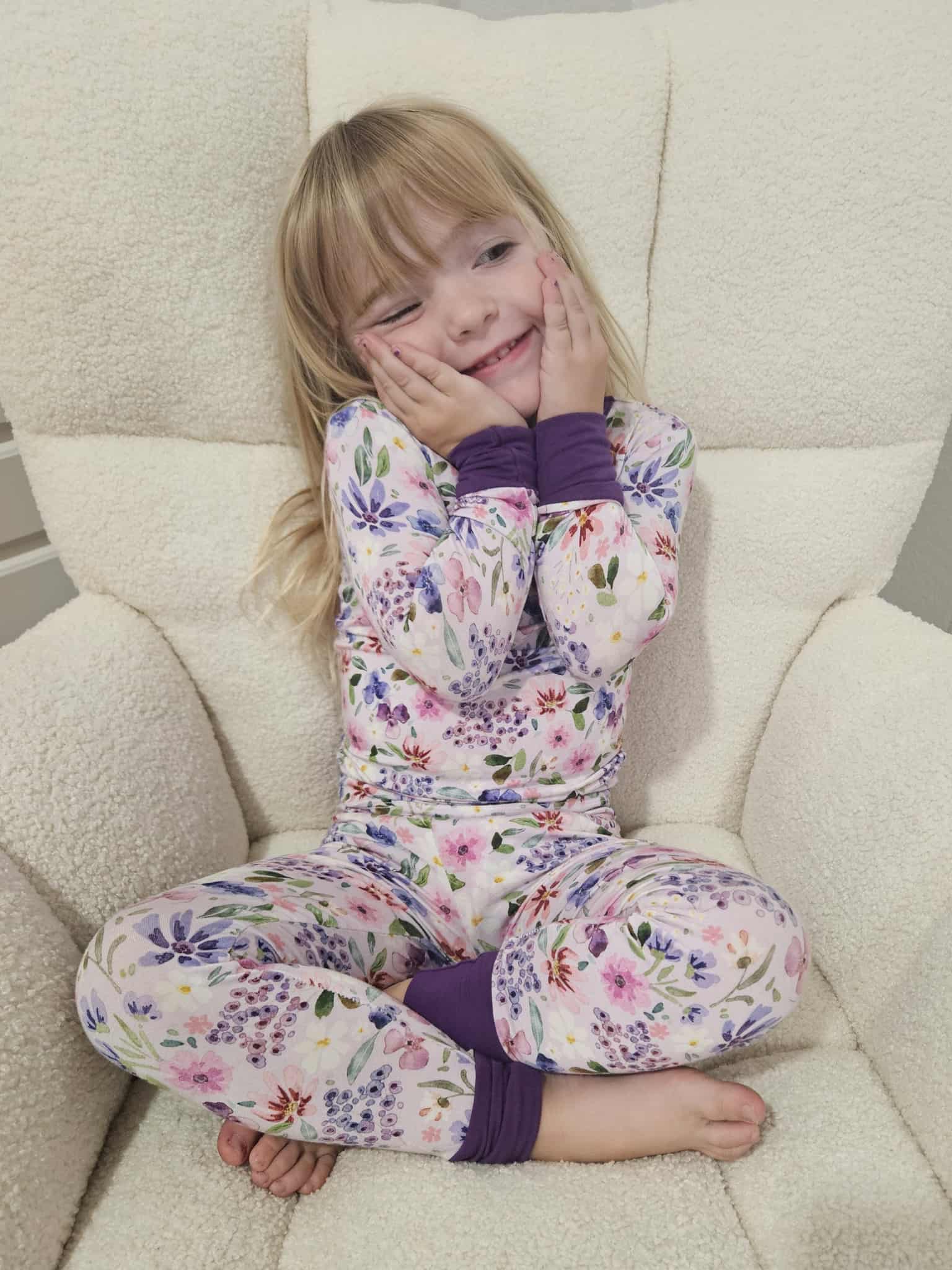 Whimsical Wildflowers | 2-Piece Long-Sleeve PJ Set