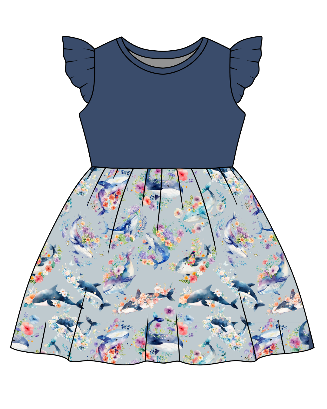 Pacific Petals | Isla Dress