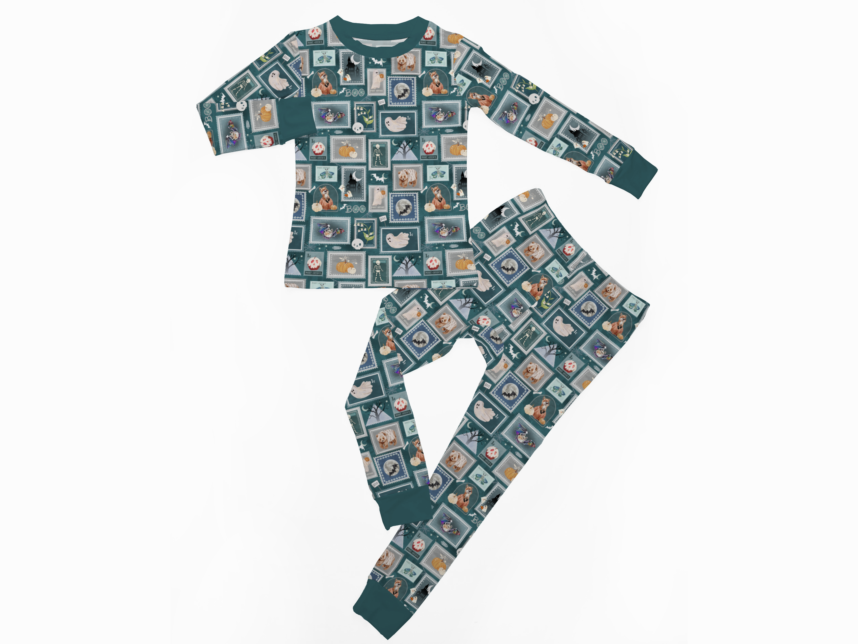 Boo Mail | 2-Piece Long-Sleeve PJ Set