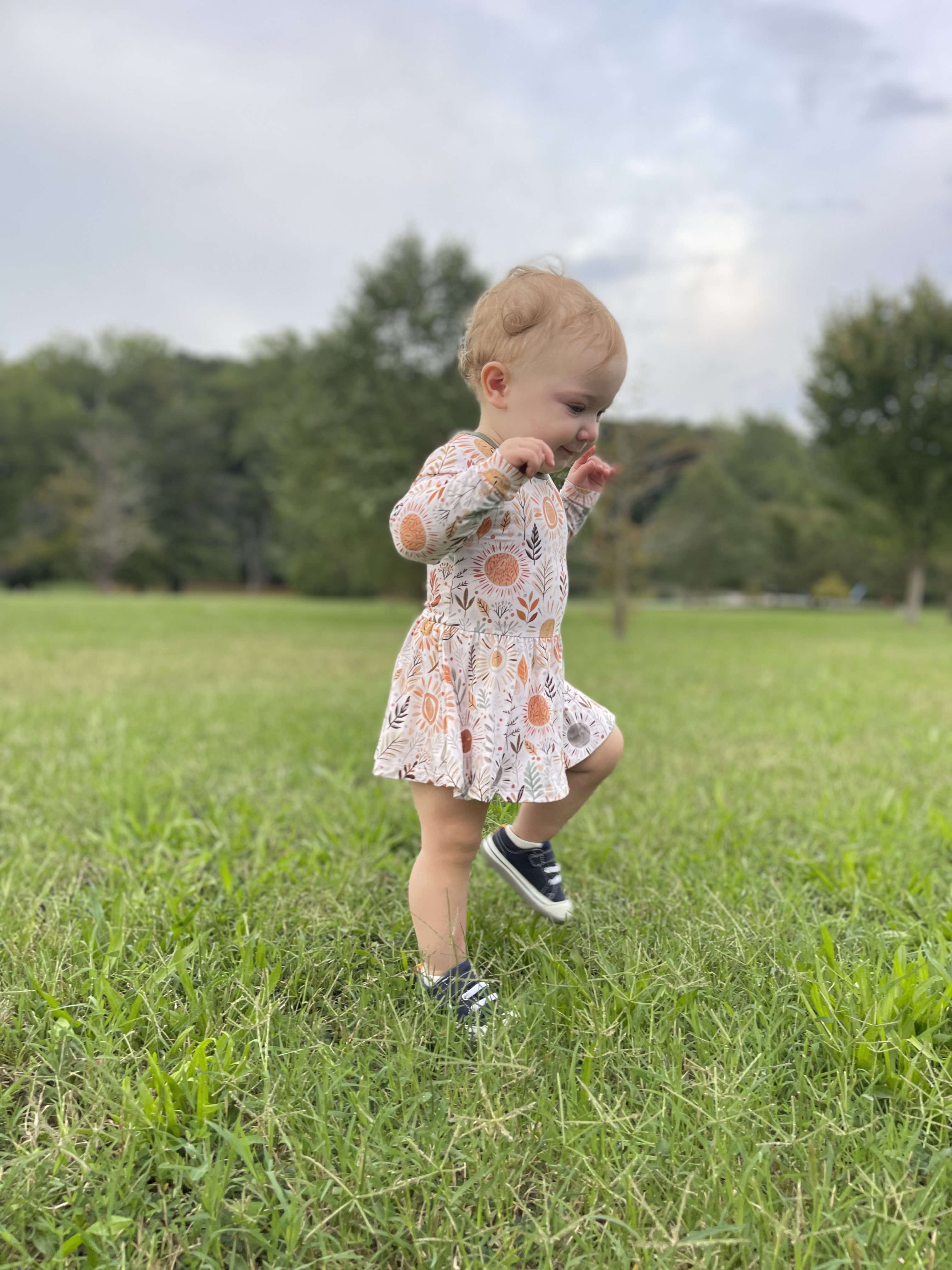 Midnight Sun | LS Lena Dress