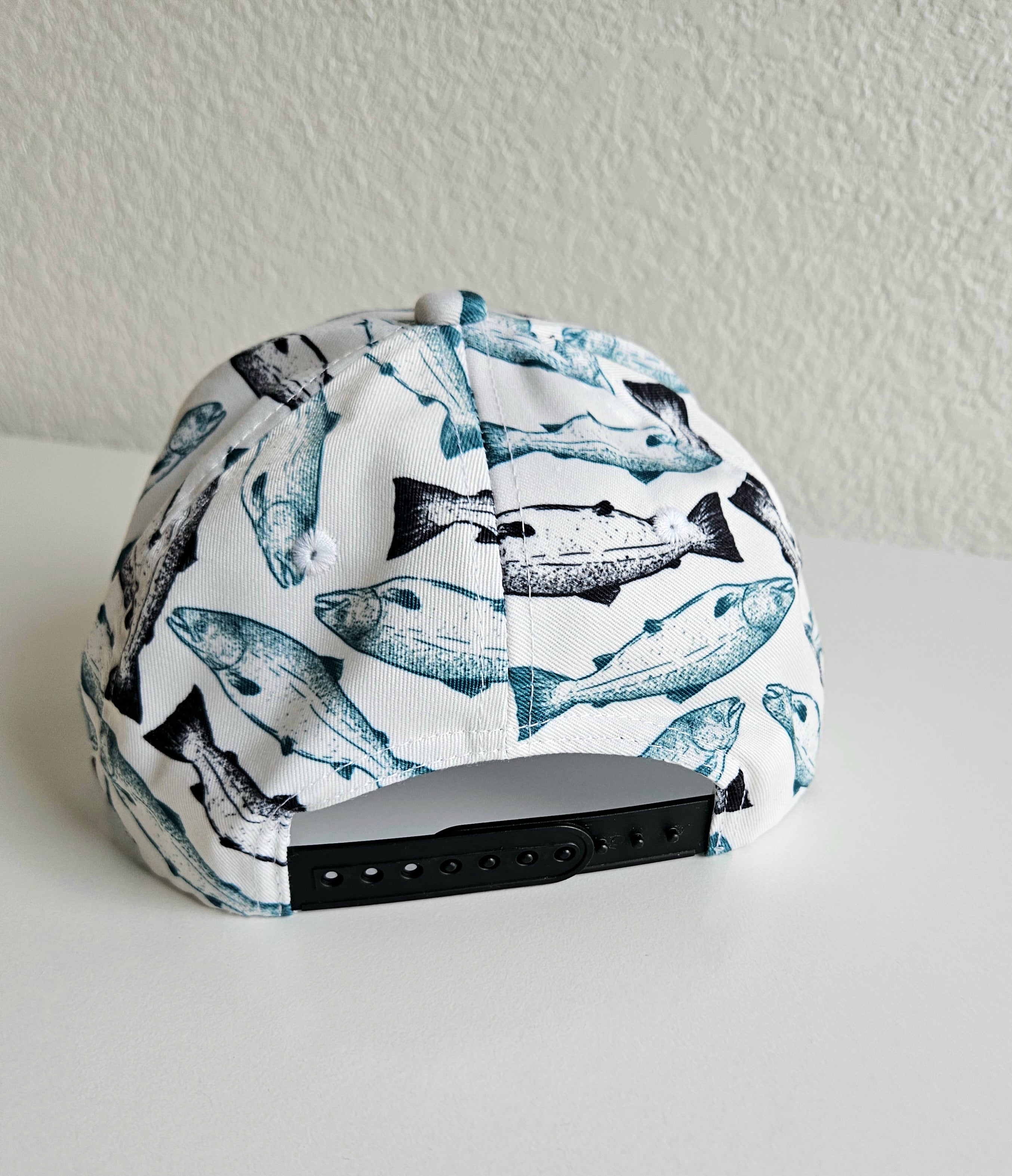 Wild Alaskan Salmon | Flat Bill Hat