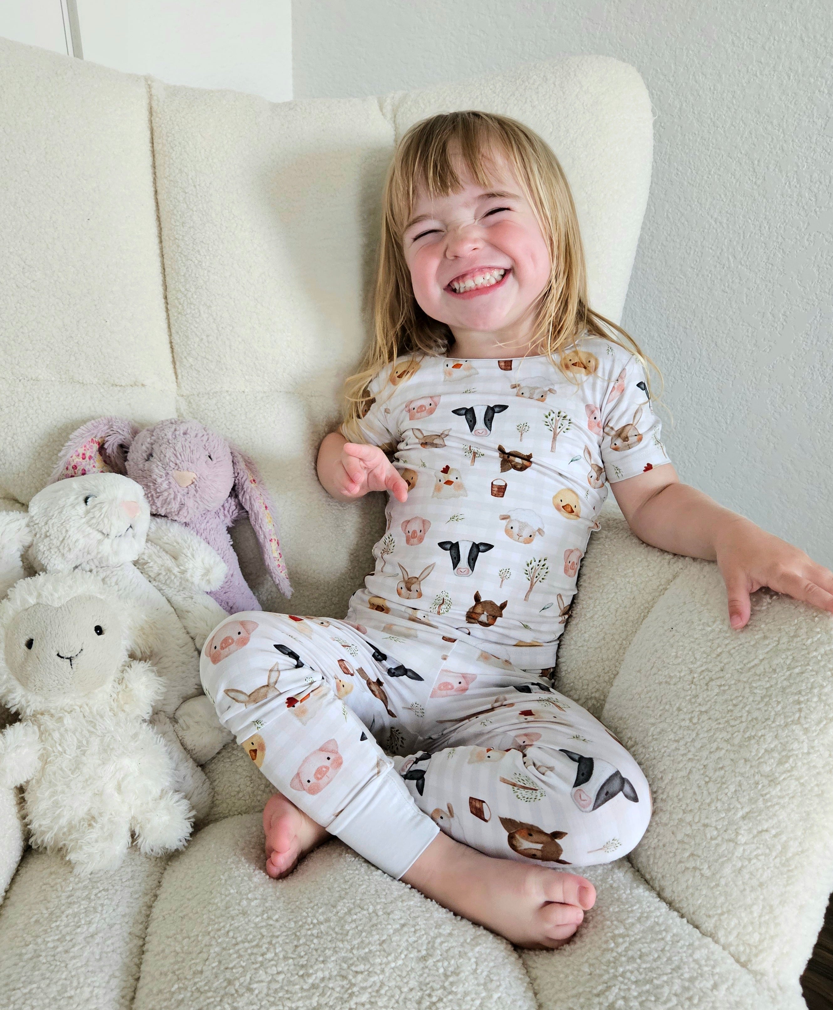 Farm Friends | 2-Piece Short-Sleeve PJ Set