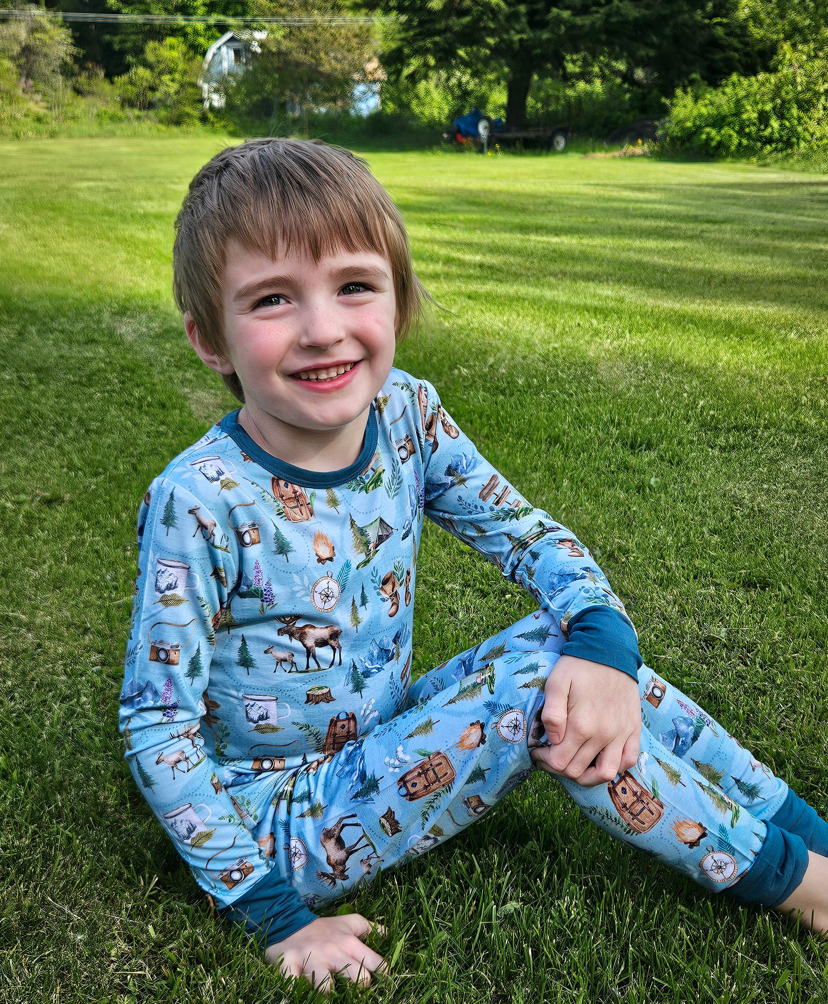 Backcountry | 2-Piece Long-Sleeve PJ Set