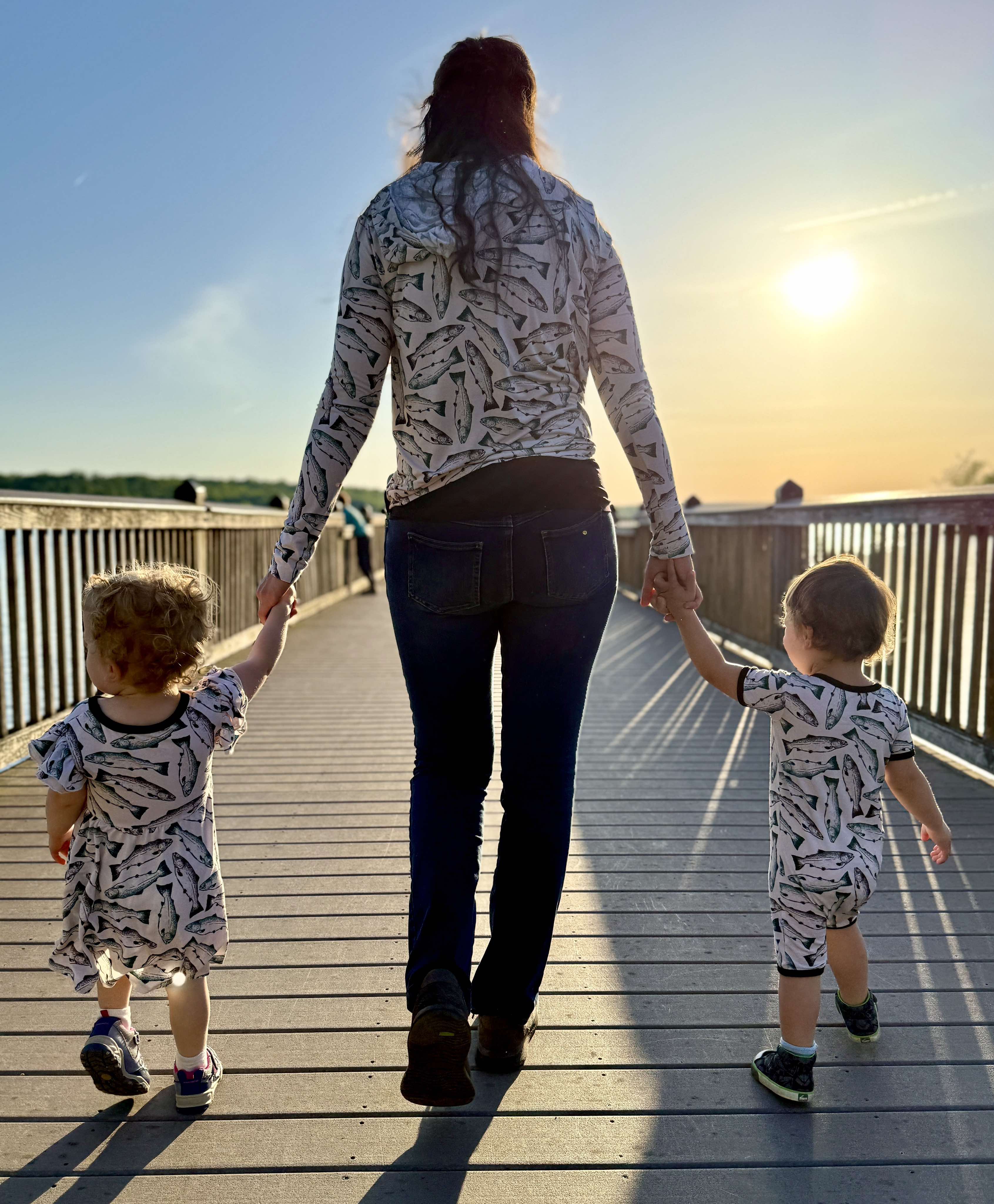 Wild Alaskan Salmon | Adult Lightweight Hoodie