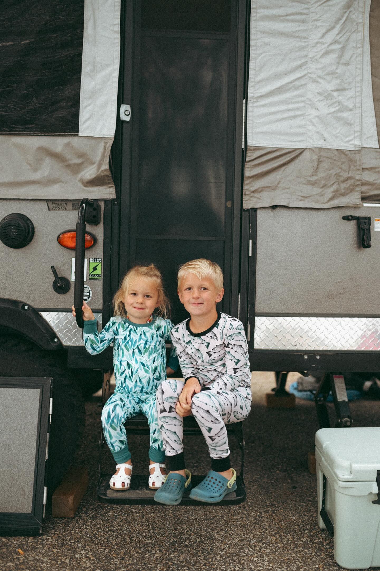 Teal Rainforest | 2 Piece PJ | FINAL SALE