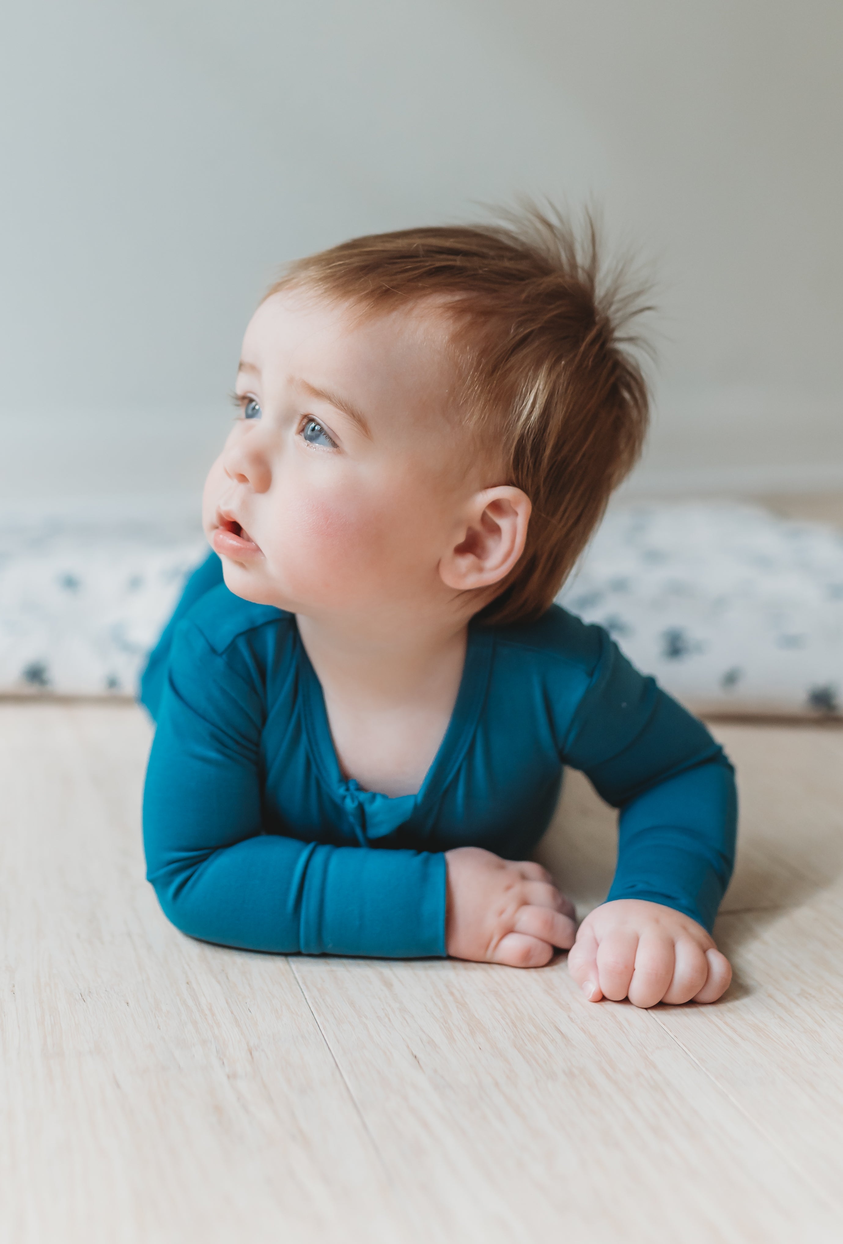 Solid Teal | Grow-With-Me Zippy