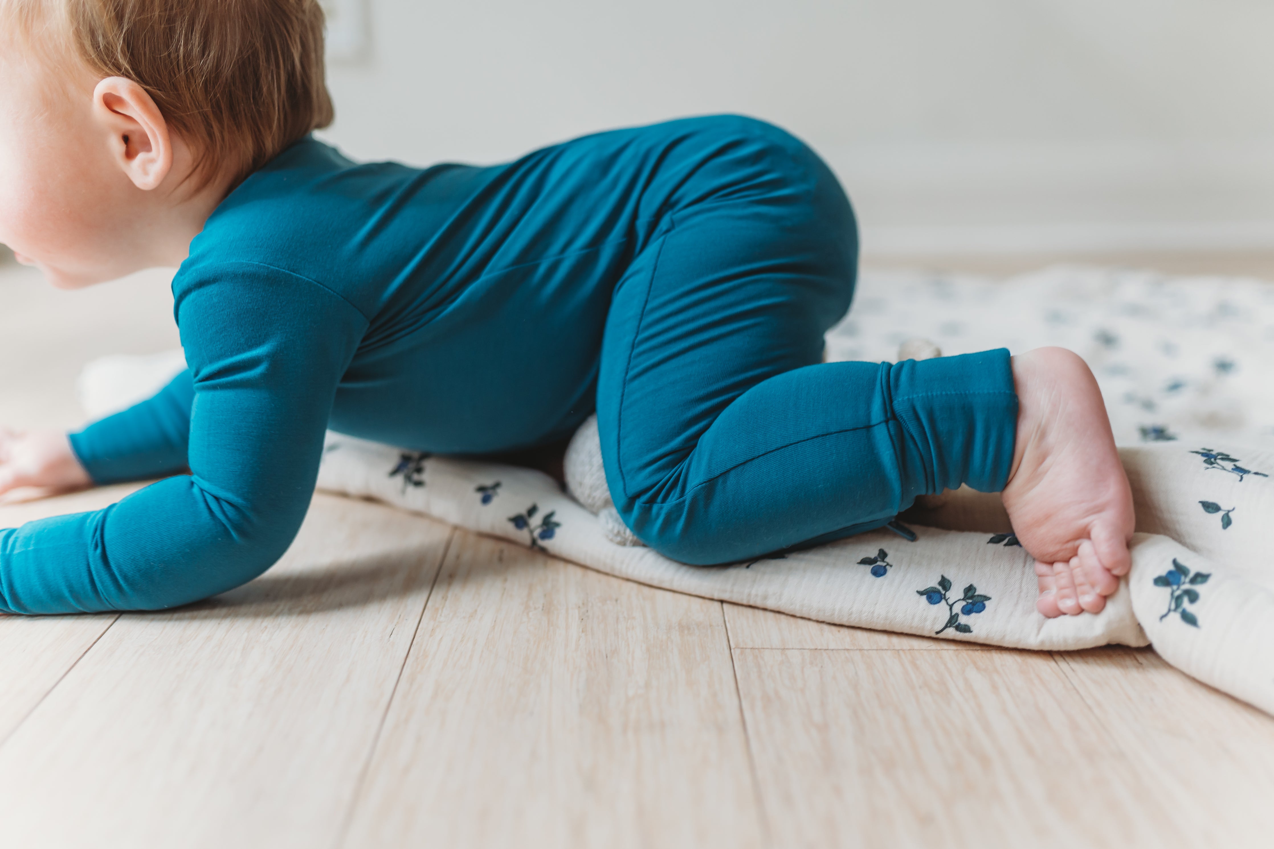 Solid Teal | Grow-With-Me Zippy